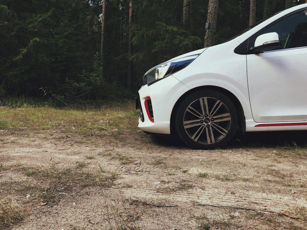 side view of a kia picanto