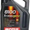 Motul 109776 8100 X-Cess Gen2 5W-40 Aceite de motor botella de 5 litros