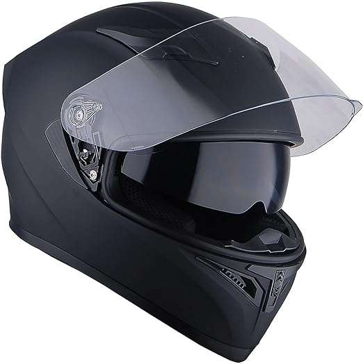1Storm - Casco modular de cara completa para motocicleta, con doble visera abatible, protector solar:  para motociclistas