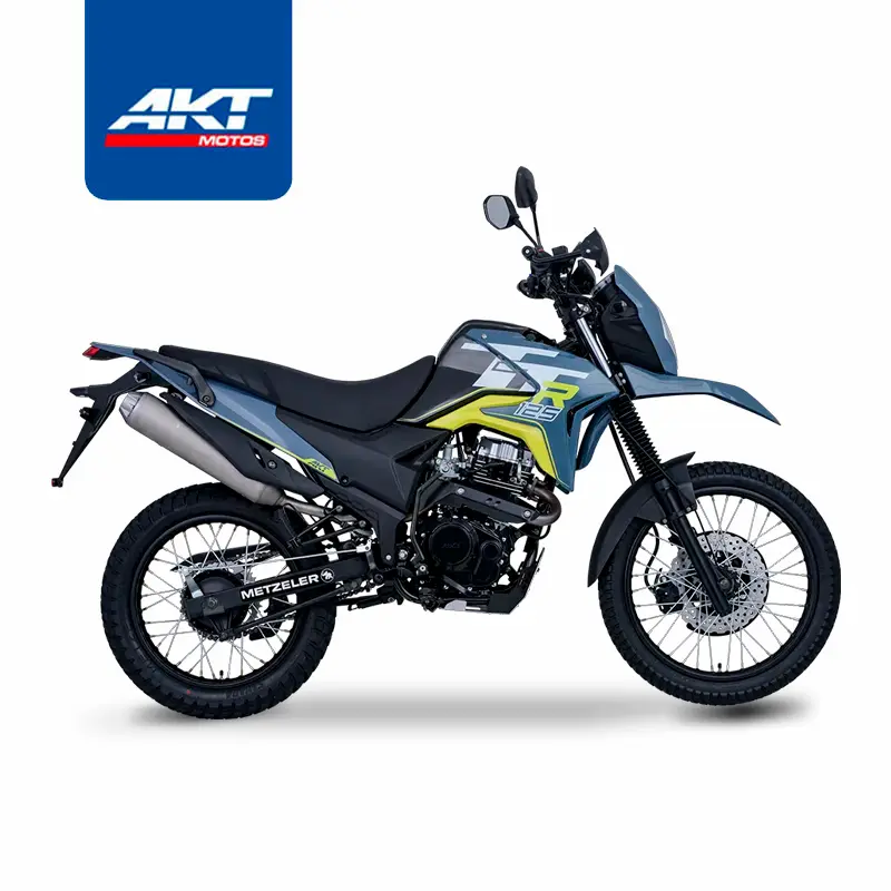 AKT TTR 125 Gris Verde 2025